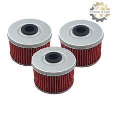 3 Pack Oil Filter Honda 450 TRX450ES TRX450S Foreman Es S 1998 1999 2000 01 02