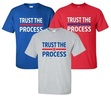 Trust The Process T-Shirt Available in Sizes S-4XL custom sports fan gift jersey