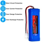 7.2V 3800mAh Ni-MH RC Rechargeable Battery Tamiya Plug For RC Car Boats 1pcs USA