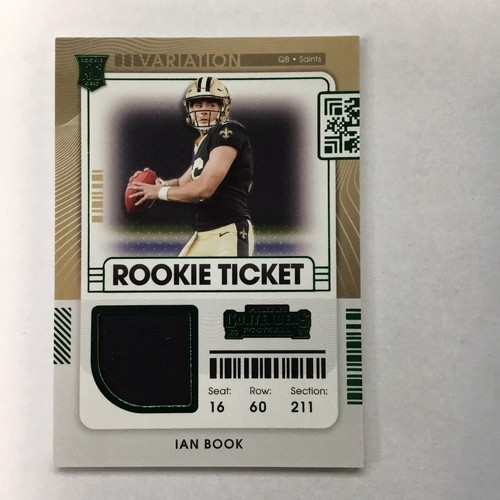 2021 CONTENDERS IAN BOOK RC ROOKIE TICKET Swatch Variation Green Saints - 第 1/1 張圖片
