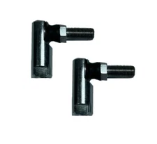 2 Pack Ball Joint Tie Chrome Rod Ends 3/8-24 RH MTD Murry Yerf 923-0156 923-3018