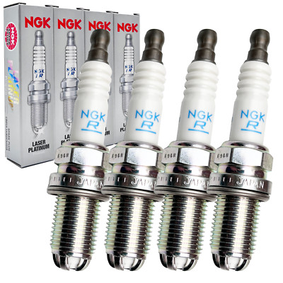 4x NGK BKR6EQUP 3199 Platinum Zündkerzen Für BMW 3er 5er 7er Z3 Audi A6 A8 MINI