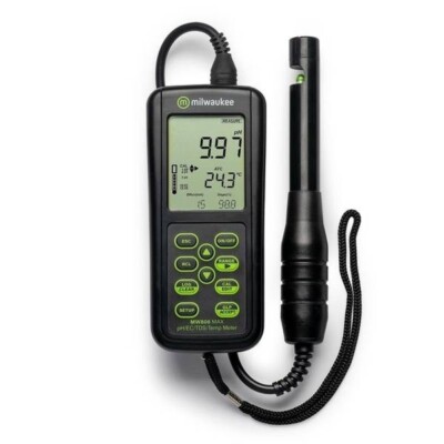 MILWAUKEE MW806 MAX - PH/EC/TDS/TEMP - COMBO METER
