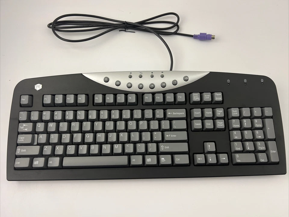 VTG Gateway SK-9920  PS/2 Keyboard - Open Box/New Old Stock Org. Gateway Invoice - Image 3 of 4