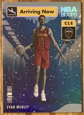 Evan Mobley 2021-22 Hoops Arriving Now Insert Holo Winter Rookie Cavalier USC
