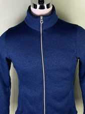 Regatta Great Outdoors Womens Jacket Blue Heather Zipper Mockneck Pockets Xl/12