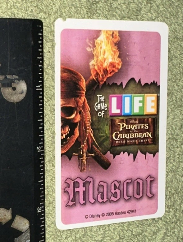 2005 Life Pirates Of The Caribbean Replacement Pieces - 8 Mascot Cards - Image 3 of 4