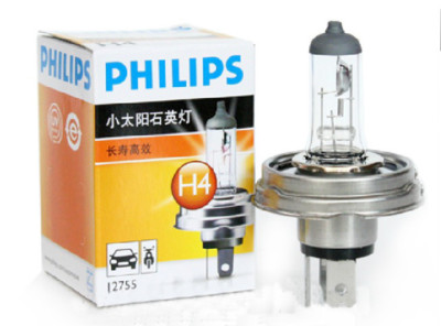 PHILIPS H4 12755 12V100/90W P45t-41 essential quartz light halogen ...