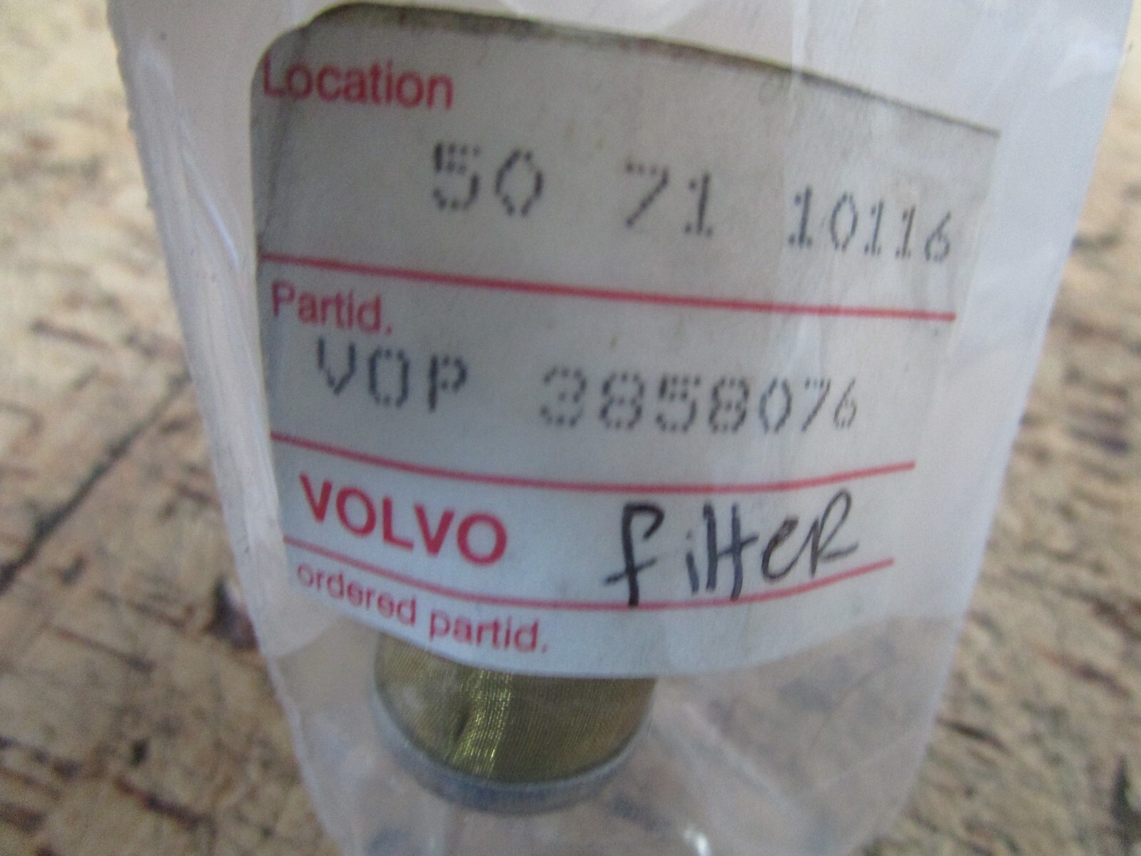 NEW OEM* Volvo Penta Filter 3858076 | eBay 