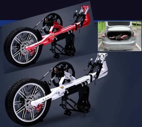 Fahrräder aus Aluminium ohne Federung Reflektoren