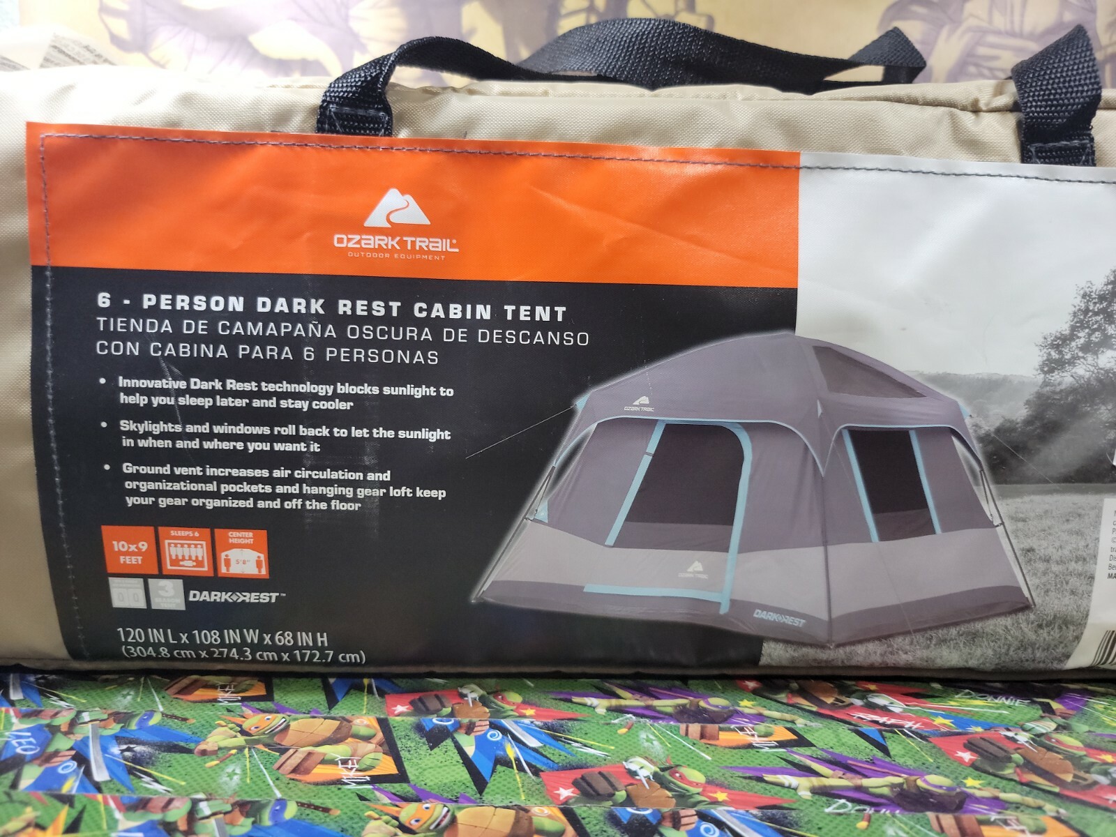 Dark Rest Frp Cabin Tent 