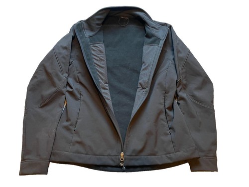 The North Face Jacket Mens Large Black Full Zip Outdoors Logo Apex Soft Shell - 第 2/10 張圖片