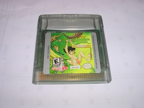 Jungle Book (Nintendo Game Boy Color GBC) Original Game