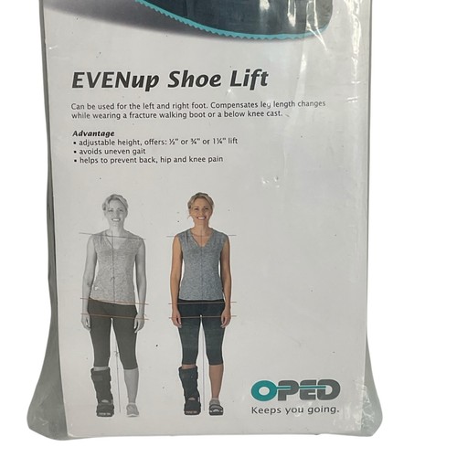 OPED EvenUP Shoe Lift Height Balancer Medium (M) Men 8.5-10.5 Women 9-11 - Picture 12 of 15