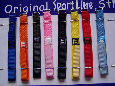  Uhrenarmband  -  Klettband  -  14 mm  -  NEU