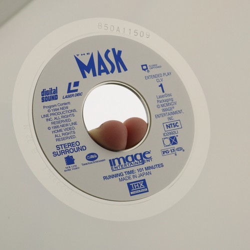 The Mask ID2992LI DTS Surround Laserdisc THX Digital Sound Widescreen Jim Carrey - Picture 4 of 4