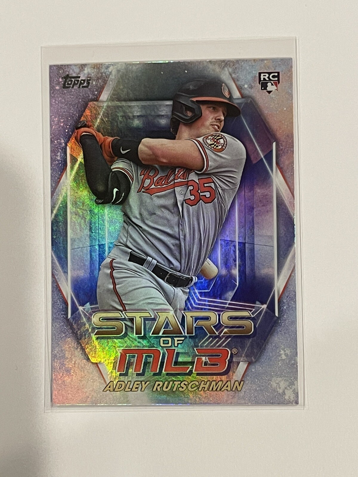 Adley Rutschman 2023 Topps Series 1 Stars of MLB Rookie Card SMLB22