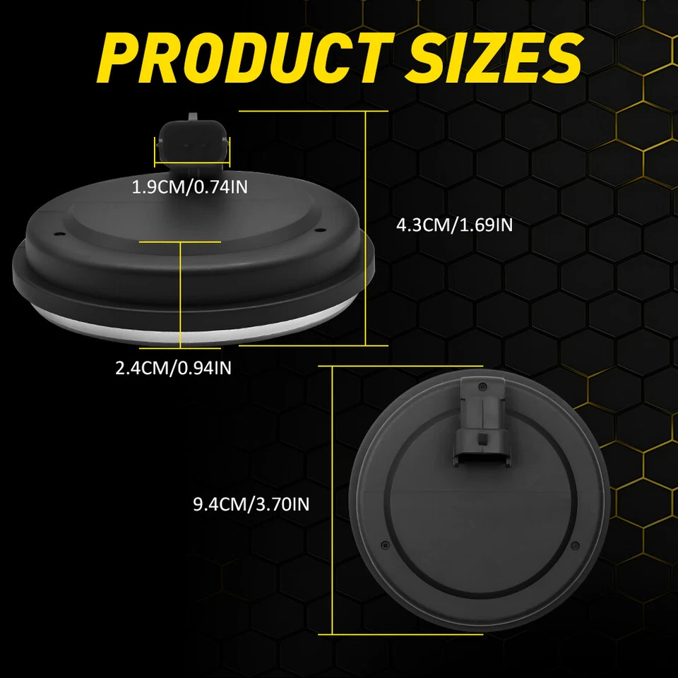 2PCS ABS Rear Left/Right Wheel Speed Sensor for 2016-2020 Kia Sorento EX L LX SX - Image 3 of 4