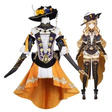 Genshin Impact Navia Cosplay Costume | Gaming Outfit