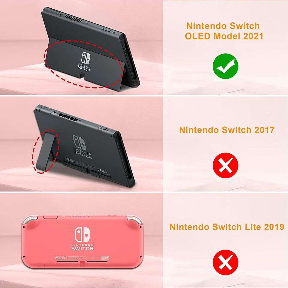 Kids Case for New Nintendo Switch OLED Model (2021) Shockproof Protective Cover - Image 2 of 4