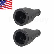 Conector de manguera de refrigerante de núcleo de calefacción de 2 piezas para Escalade ESV 2012-2014 para Cadillac