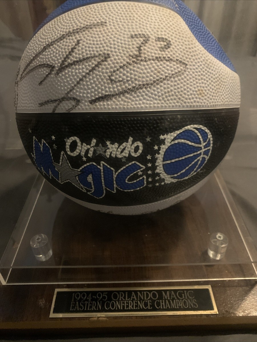 Shaquille O'Neal, Shaq, Penny Hardaway, 1995 Team Signed Orlando