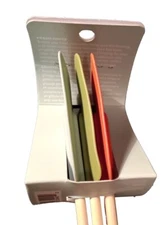 Good Cook Set Of 3 Profreshionals Spatulas  - Light Blue, Green & Orange