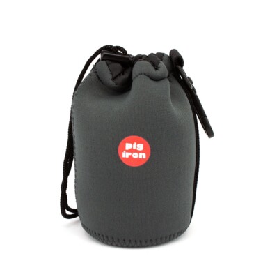 Pig Iron Premium Lens Pouch - MEDIUM Case for Leica, Zeiss, Micro 4/3, Fujifilm