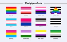 PRIDE FLAG COLLECTI, LOVE,  STICKER, DECAL, 5YR VINYL, RAINBOW FLAG (FREE GIFTS)