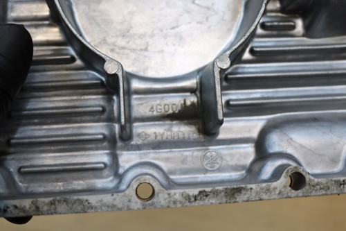 Yamaha XJ 550 Sump Oil Pan with Oil Level Sensor Oem 1981 - 1983 Maxim SK5 - Picture 15 of 19