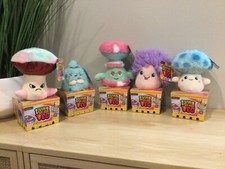 Lot Of 5 Living On The Veg Series 1 Plush Stuffed Toys 1, 7, 9, 10, 11  NWT