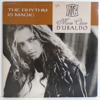 MARIE-CLAIRE D'UBALDO RHYTHM IS MAGIC / MAGIA DEL RITMO BRAZIL 1994 PROMO 12'' LP