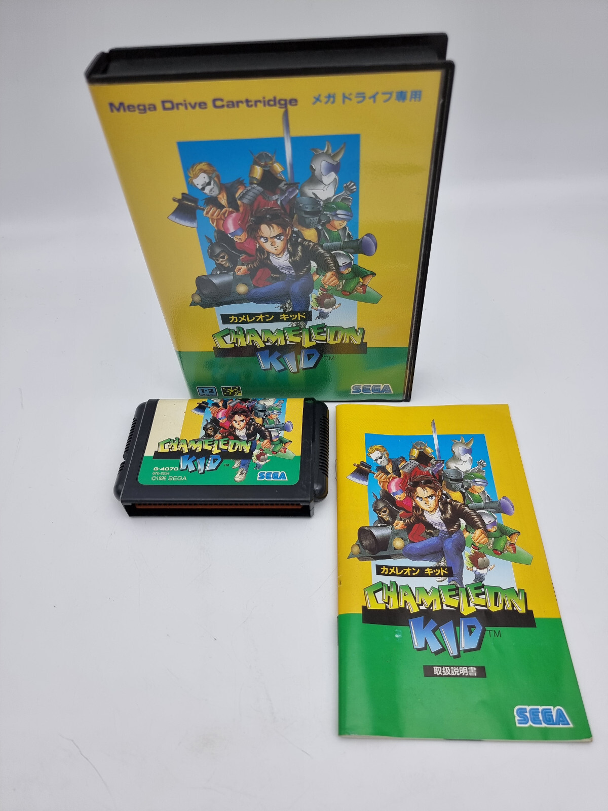 CHAMELEON KID SEGA MEGADRIVE JAPON D'OCCASION