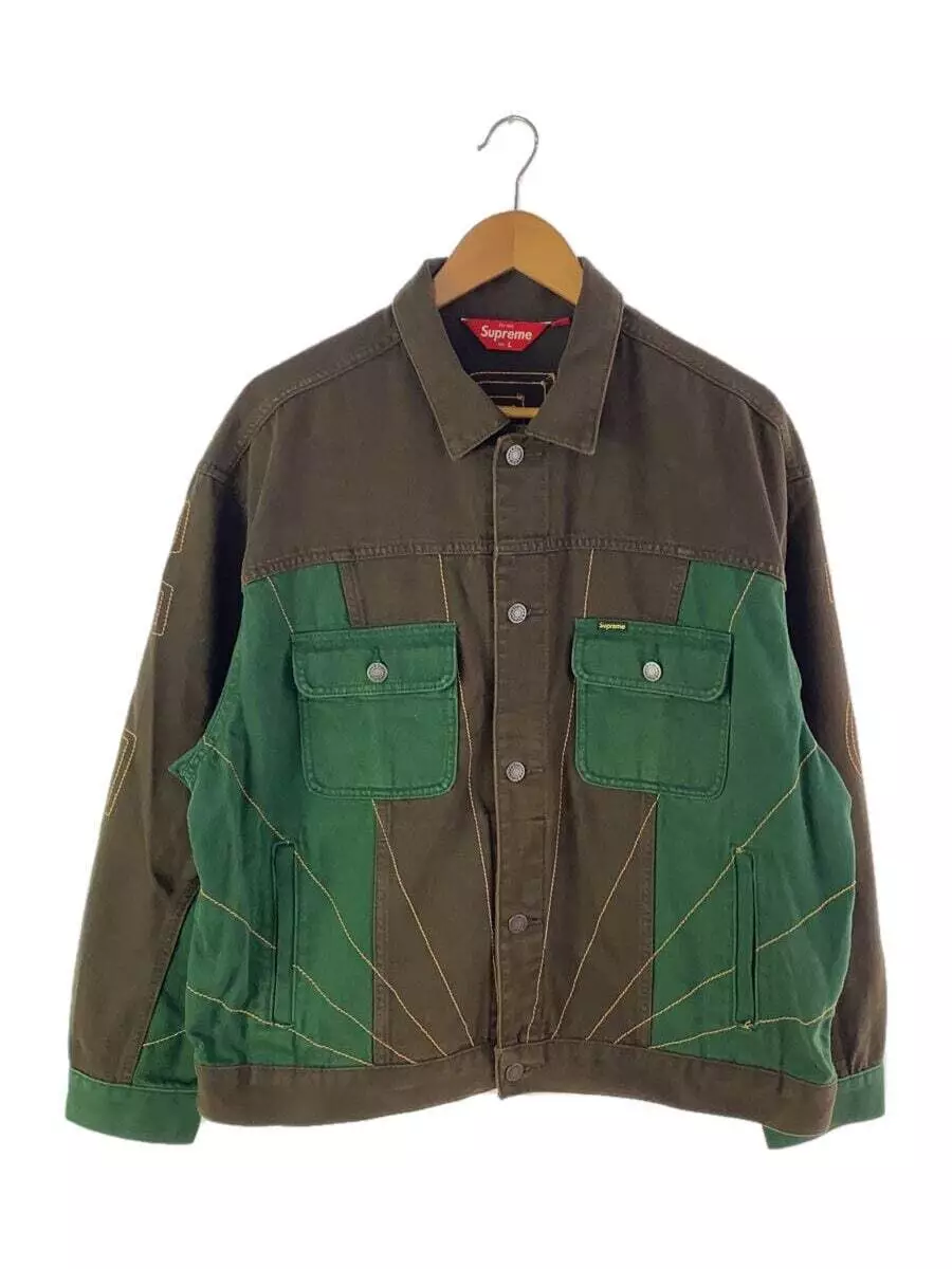 Veste Supreme marron L occasion