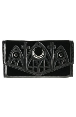 Restyle Gothic Clutch Tasche - Kathedrale - Witchy Schultertasche Handtasche