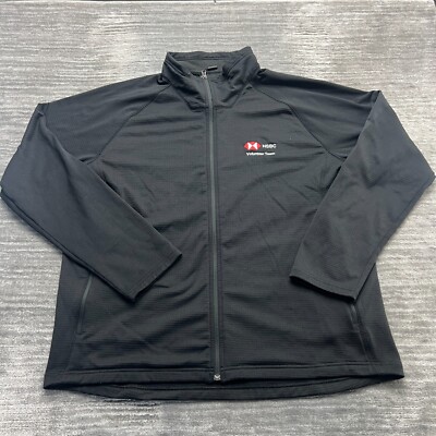 The North Face Jacket Size XXL Mens Full Zip HSBC Jacket Black