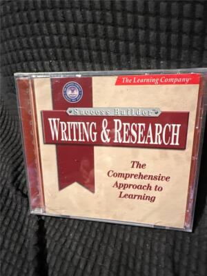Writing & Research, The Learning Center Success Builder  CD-ROM. NEW
