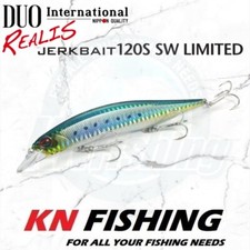 DUO REALIS JERKBAIT 120 Sinking Saltwater Hard Fishing Lures 120mm 21.6gr