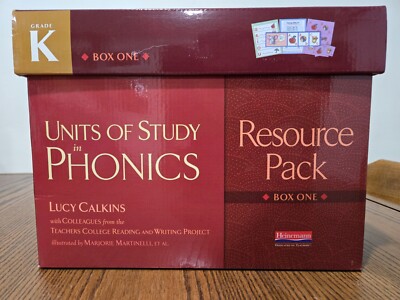 Units Of Study In Phonics Resource Pack Kindergarten Heineman Box 1 of 2