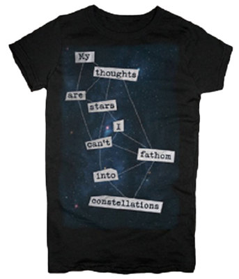 Official The Fault In Our Stars - My Thoughts Are Stars Juniors T-Shirt -John Gr