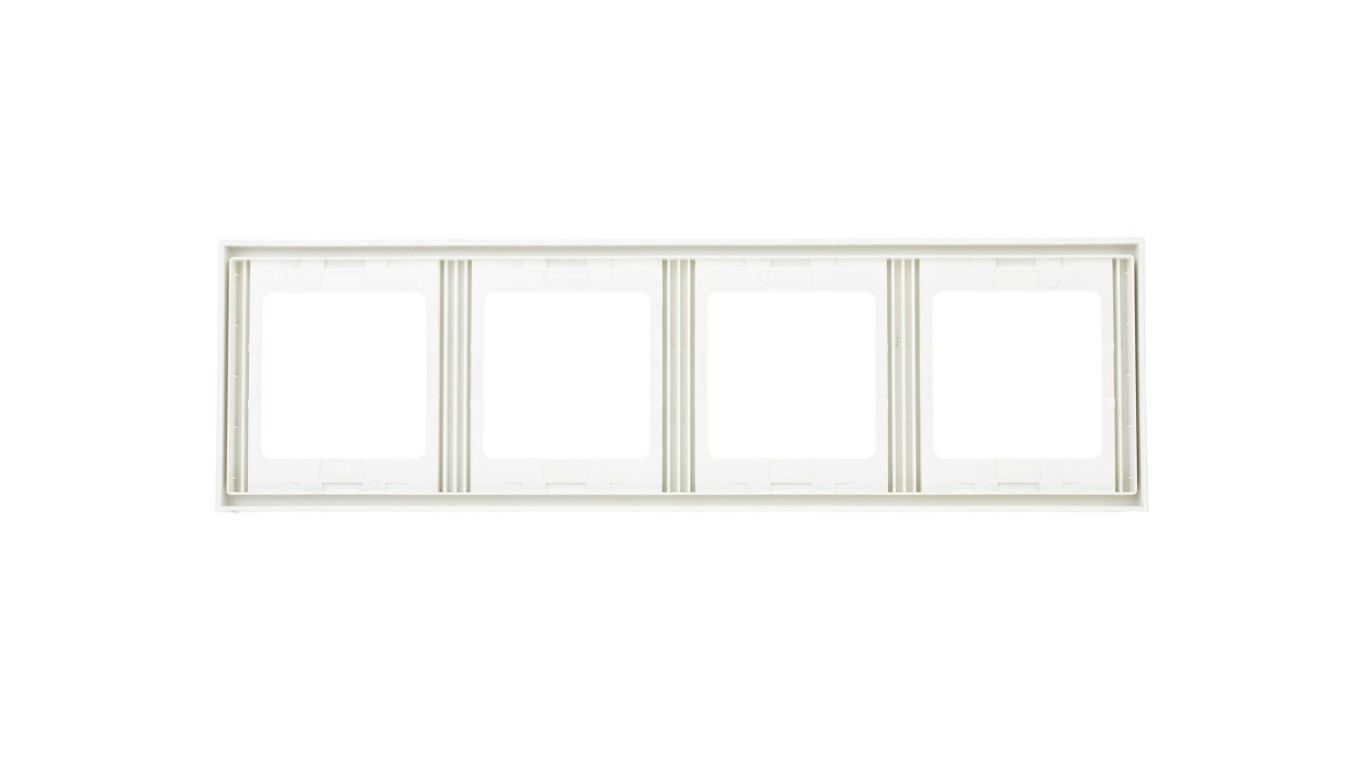 Berker K.1 Quad Frame Vertical Snow White 13437009