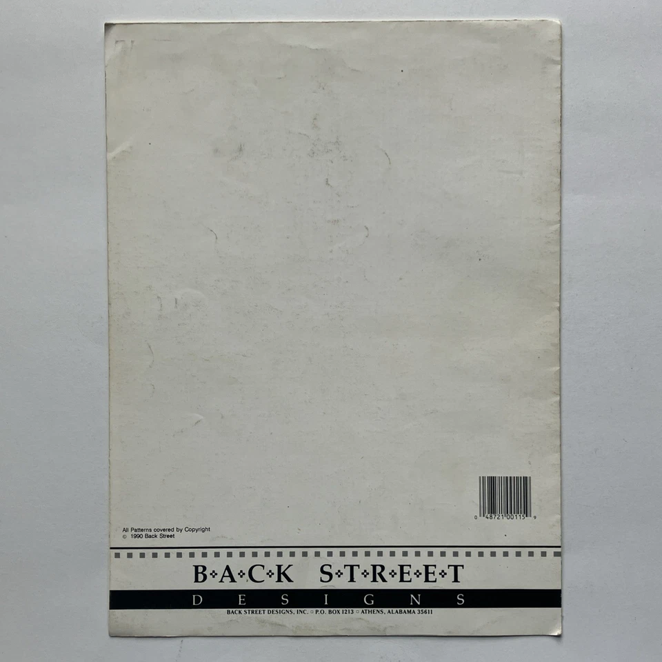 Back Street Designs BS115 Christmas Cornucopias For Plastic Canvas Pattern Chart - Image 2 of 2