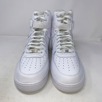 Nike Mens Size 17 Air Force 1 High Triple White Sneakers Shoes CW2290-111 New Nike Air Force 1 High  main image 3