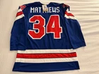 2026 Olympic USA Men’s Hockey Jersey Signed Auston Matthews & Jack Hughes PROOF