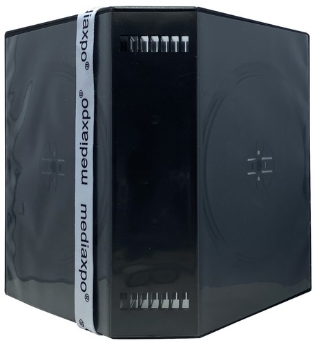 Black 16 Disc DVD Cases Lot - Afbeelding 5 van 6