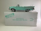Danbury Mint 1957 Chevrolet Bel Air Surf Green w/Original Box 1/24 scale