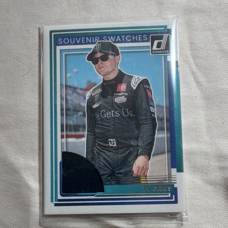 Panini Donruss Racing Ty Gibbs Joe Gibbs Racing Souvenir Swatches 2025