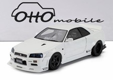 Otto-Mobile 1/18 Nissan Skyline GT-R (BNR34) By KRC 2019 White OT1135