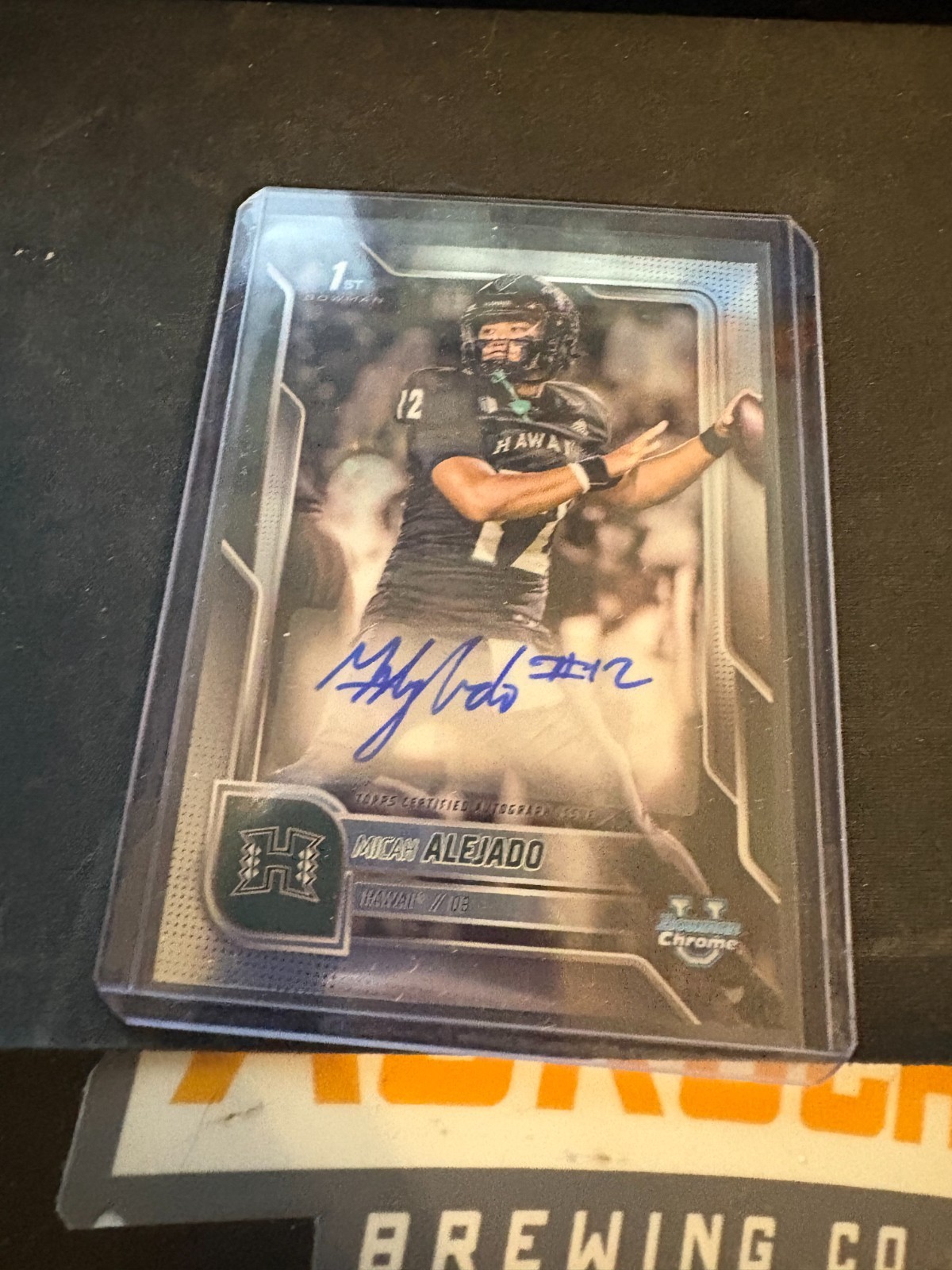 2025 Bowman University Chrome - Chrome Prospect Autographs Micah Alejado #BCA-MA