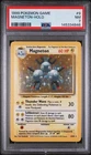 1999 POKEMON BASE SET UNLIMITED #9 MAGNETON-HOLO PSA 7